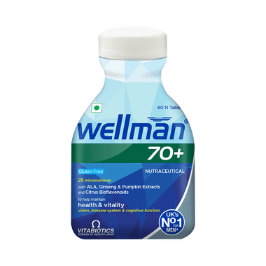 Wellman 70+ Tablet Gluten Free