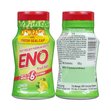 Eno Powder | Provides Fast Relief From Acidity | Flavour Lemon