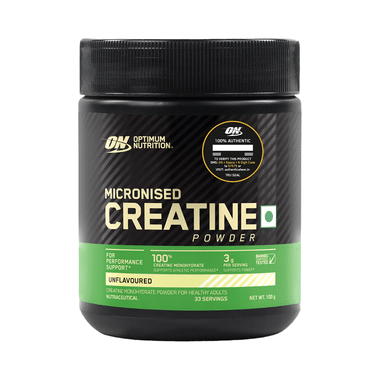 Optimum Nutrition (ON) Micronised Creatine Monohydrate for Performance Support | Unflavoured