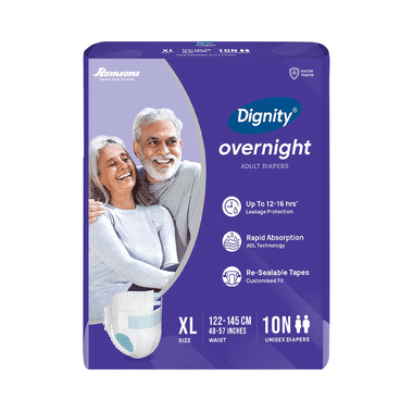 Dignity Overnight Adult Unisex Diaper | Size XL