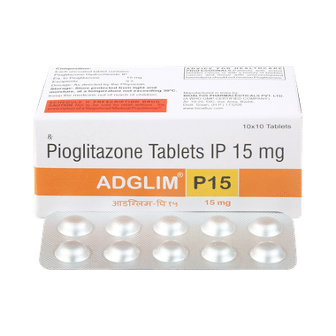 Adglim P 15mg Tablet