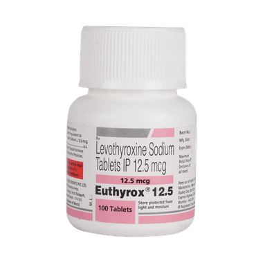 Euthyrox 12.5mcg Tablet