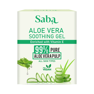 Saba Aloevera Soothing Gel (100gm Each)