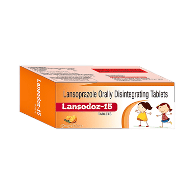 Lansodoz 15 Tablet DT Orange