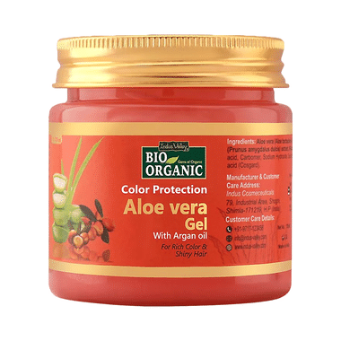 Indus Valley Bio Organic Aloe Vera Gel Color Protection