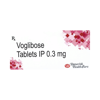 Danavish Voglibose 0.3mg Tablet