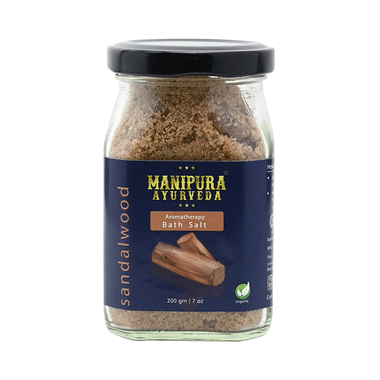 Manipura Ayurveda Aromatherapy Bath Salt Sandalwood