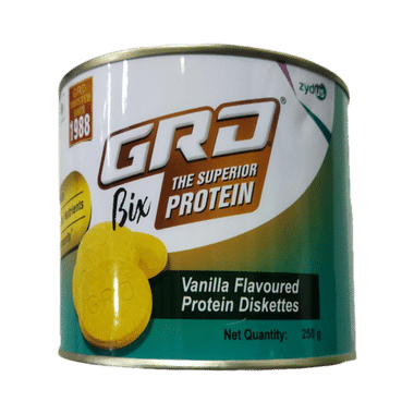 GRD Bix The Superior Protein For Immunity | Flavour Vanilla Diskette