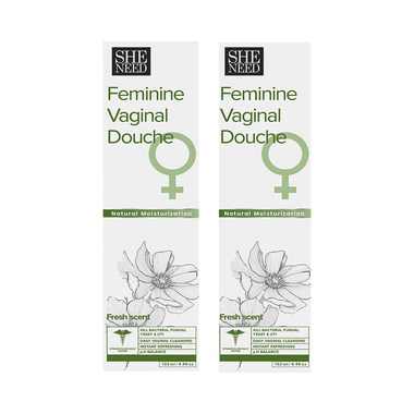 SheNeed Feminine Vaginal Douche (133ml Each) Fresh Scent