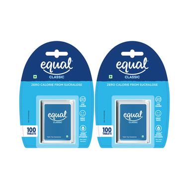 Equal Classic Zero Calorie From Sucralose Tablet (100 Each)