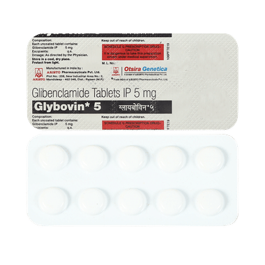 Glybovin 5 Tablet