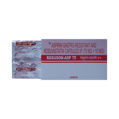 Rosuson ASP 10mg/75mg Capsule