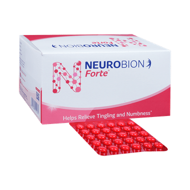 Neurobion Forte Tablet With Vitamin B12 | Helps Manage Numbness And Tingling Sensation Tablet