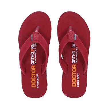 Doctor Extra Soft D 15 House Slipper For Women's Maroon 7