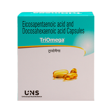 Triomega Soft Gelatin Capsule With Omega 3 And Vitamin E, Prevents Diabetic Neuropathy