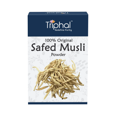 Triphal Safed Musli/ Shwet Musli Powder