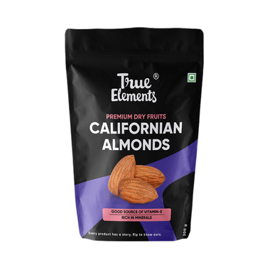 True Elements Californian Almonds For Vegan/Plant Based Diet
