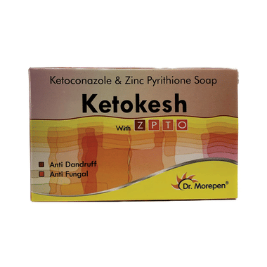 Dr. Morepen Ketokesh with Zpto Soap