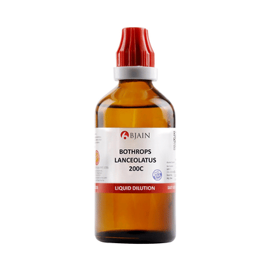 Bjain Bothrops Lanceolatus Dilution 200C