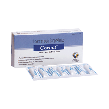 Corect Haemorrhoidal Suppository (7 Each)