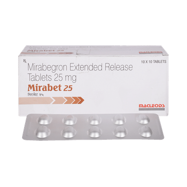 Mirabet 25 Tablet ER