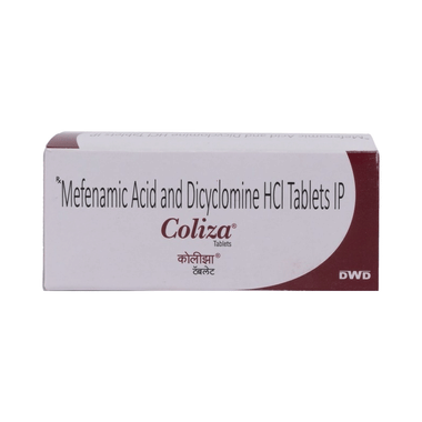 Coliza 10mg/250mg Tablet