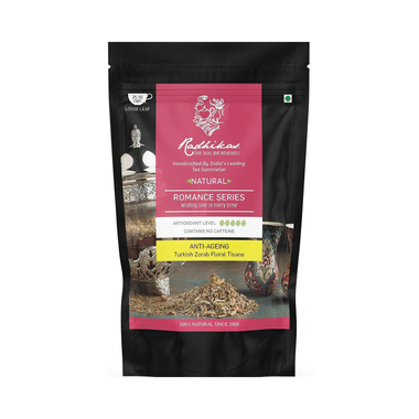 Radhikas Fine Teas Natural Romance Series Anti-Ageing Turkish Zorab Floral Tisane