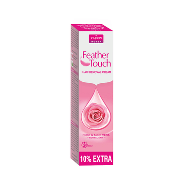 Vi-John Feather Touch Hair Removal Cream Rose & Aloe Vera