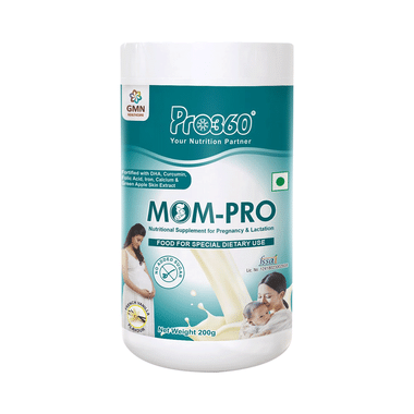 Pro360 Mom Protein Supplement For Pregnancy & Lactation | No Added Sugar | Flavour French Vanilla