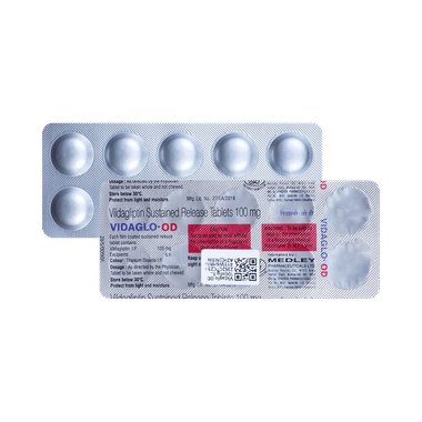 Vidaglo OD 100mg Tablet