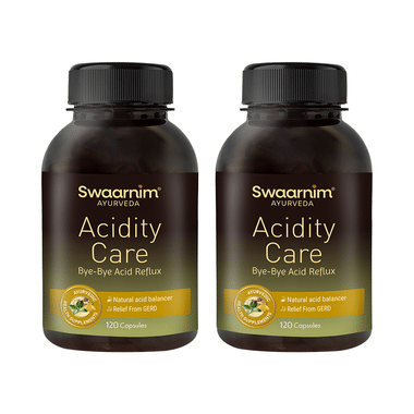 Swaarnim Ayurevda Acidity Care Capsule (120 Each)