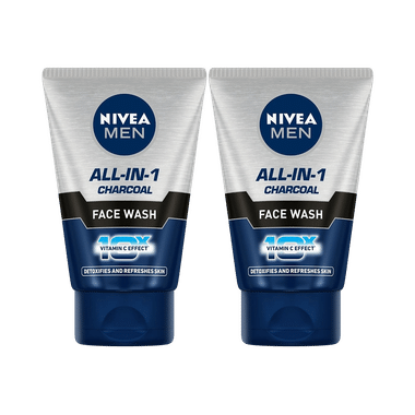 Combo Pack of Nivea All in One Face Wash