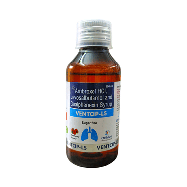 Ventcip-LS Syrup Raspberry Sugar Free