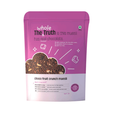 The Whole Truth Breakfast Muesli | Vegan | Choco Fruit Crunch