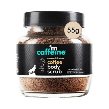 MCaffeine Naked & Raw Coffee Body Scrub | For Normal To Oily Skin