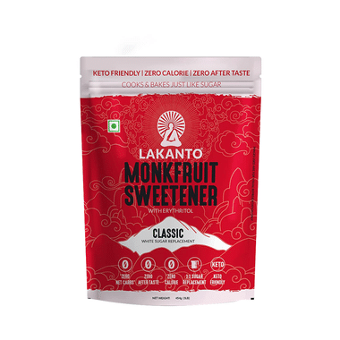 Lakanto Natural Sweetener-Classic Japanese Monkfruit | Sugar Free, Zero Calories