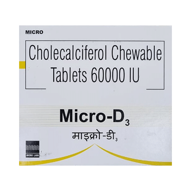 Micro-D3 Chewable Tablet