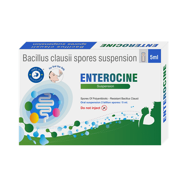 Enterocine Suspension (5ml Each) Bottle