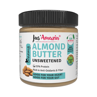 Jus Amazin Creamy Almond Butter Unsweetened