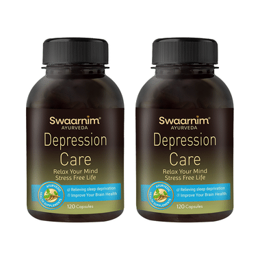 Swaarnim Ayurevda Depression Care Capsule (120 Capsule)