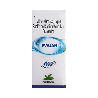 Evajan Oral Suspension Mint Sugar Free