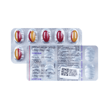 Gemcium Soft Gelatin Capsule