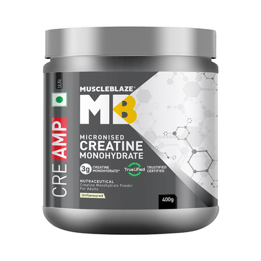 MuscleBlaze MB Creatine Monohydrate | For Muscle Strength, Lean Body Mass & Energy Unflavoured