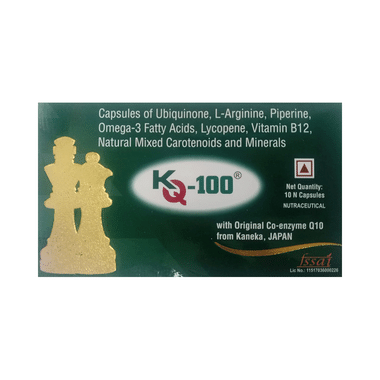 KQ 100 Soft Gelatin Capsule