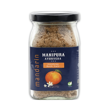 Manipura Ayurveda Aromatherapy Bath Salt Mandarin