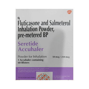 Seretide 50mcg/250mcg Accuhaler