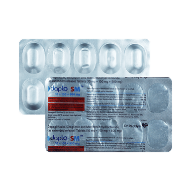 Daplo-SM 10mg/500mg/100mg Tablet ER