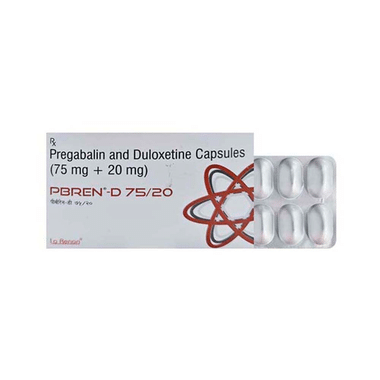 Pbren D 75mg/20mg Capsule