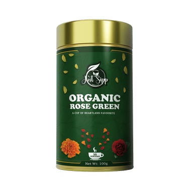 Just Sipp Organic Rose Green Tea