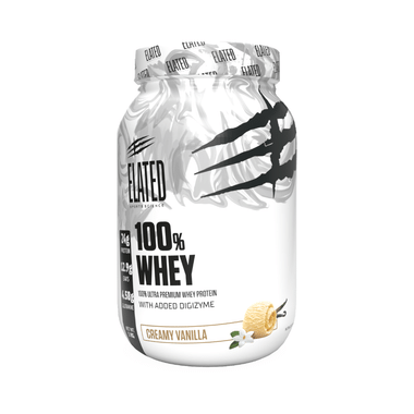 Elated Sports Science 100% Whey Protein | Flavour Powder Creamy Vanilla